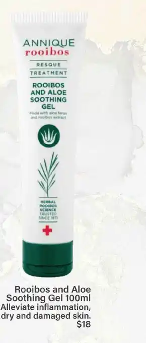 Rooibos and aloe soothing gel
