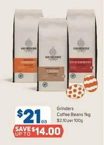 Foodland Grinders coffee beans offer