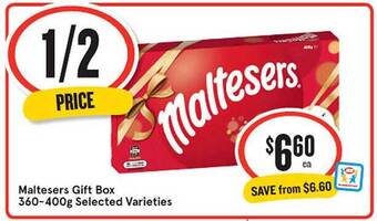 IGA Maltesers gift box offer
