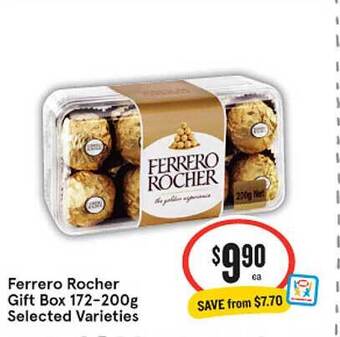 IGA Ferrero rocher gift box offer