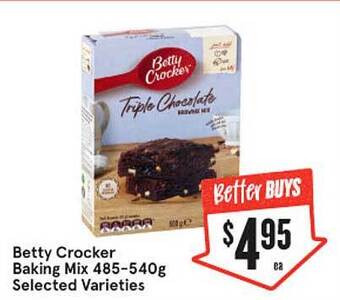IGA Betty crocker baking mix offer