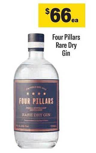 Liquorland Four pillars rare dry gin offer