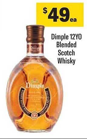 Liquorland Dimple 12yo blended scotch whisky offer