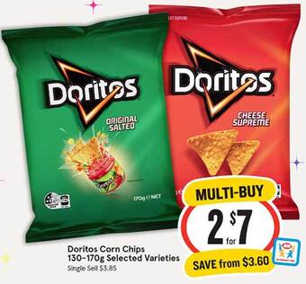 IGA Doritos corn chips offer