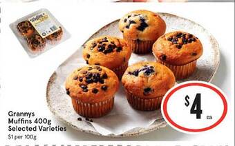 IGA Grannys muffins offer