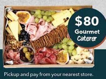 Ritchies Gourmet caterer offer