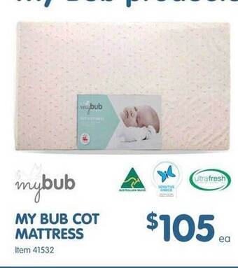 My bub cot mattress