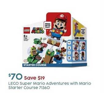Lego super mario adventures with mario starter course 71360