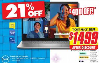 The Good Guys Dell inspiron 14 offer