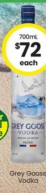 The Bottle O Grey goose vodka offer