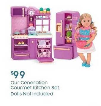 Target Our generation gourmet kitchen set offer