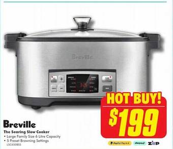 The Good Guys Breville the searing slow cooker offer