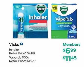 Vicks inhaler
