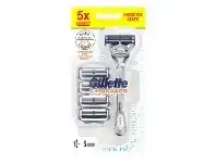 Shaver Shop Gillette SkinGuard Handle Plus 5 Blades offer