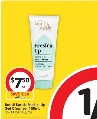 Coles Bondi Sands Fresh'n Up Gel Cleanser 150ml offer
