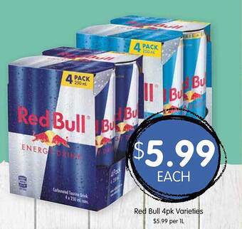 Spudshed Red bull offer