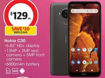 Coles Nokia C30 offer