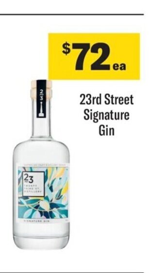23rd Street Signature Gin