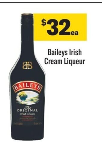 Coles Baileys Irish Cream Liqueur offer