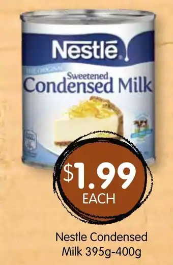 Spudshed Nestle Condensed Milk 395g-400g offer