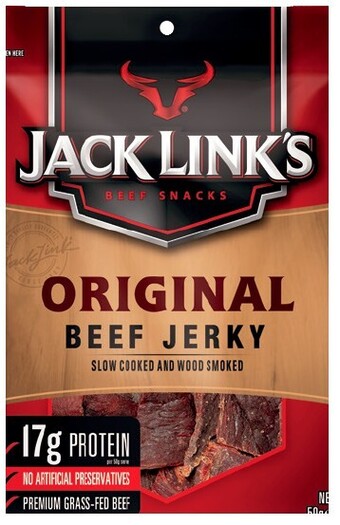 Coles Jack links beef jerky 50g offer