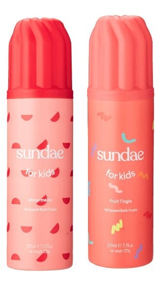 Coles Sundae for kids shower foam 222g offer