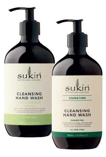Coles Sukin hand wash 500ml offer