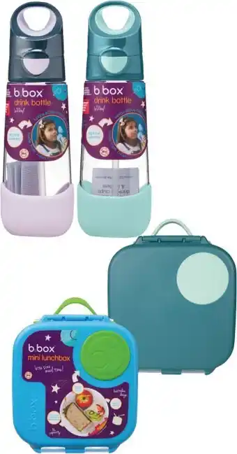 Coles Mini b.box lunch box or b.box insulated drink bottle 600ml offer