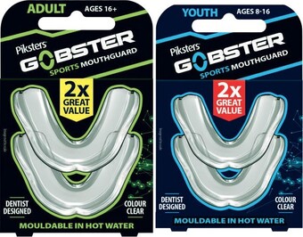 Coles Piksters gobster mouthguard 2 pack offer