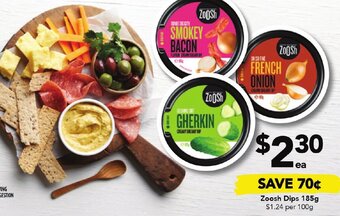 Drakes Zoosh Dips 185g offer
