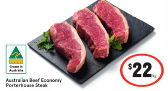 IGA Australian Beef Economy Porterhouse Steak offer
