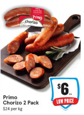 IGA Primo Chorizo 2 Pack offer
