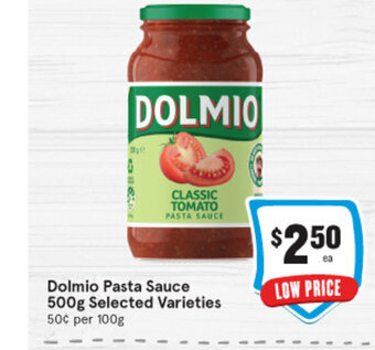 IGA Dolmio Pasta Sauce 500g offer