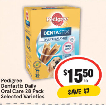 Pedigree Dentastix Daily Oral Care 28 Pack