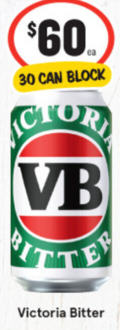 IGA Victoria Bitter offer