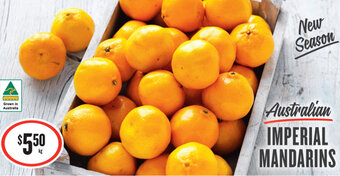 IGA Imperial Mandarins offer