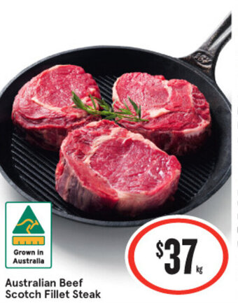 IGA Australian Beef Scotch Fillet Steak offer