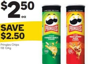 Woolworths Pringles Chips 118 134g offer