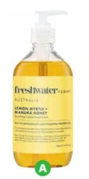 Woolworths Freshwater Farm Australia Hand Wash 500ml offer