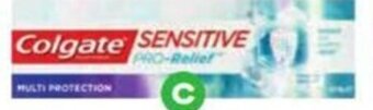 Woolworths Colgate Sensitive Pro Relief Toothpaste 110g offer