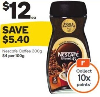 Woolworths Nescafe Coffee 300g offer