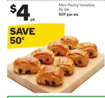 Woolworths Mini Pastry Varietes offer