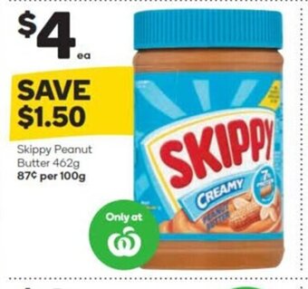 Skippy Peanut Butter 462g