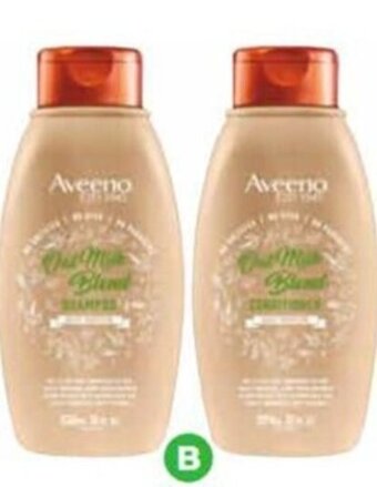 Woolworths Aveeno Shampoo or Conditioner 354ml offer