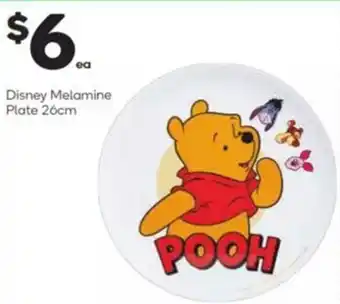 Disney Melamine Plate 26 cm
