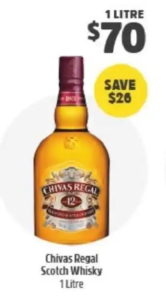 Chivas Regal Scotch Whisky 1L