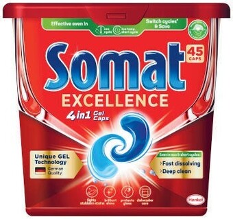 Coles Somat dishwashing tablets 45 pack offer