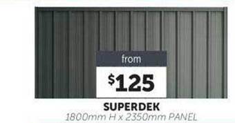 Stratco Superdek offer