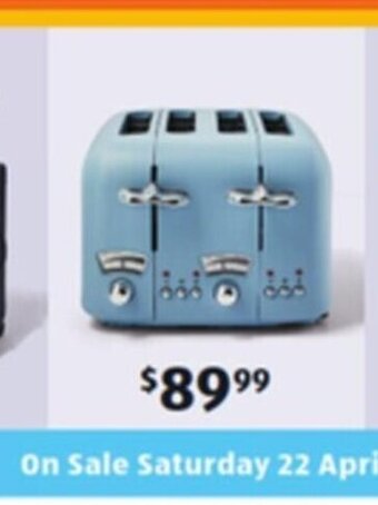 De 'Longhi Argento Flora 4-Slice Toaster