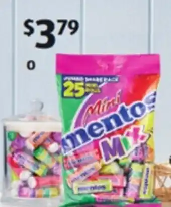 Mentos Mini Rolls 25pk/250g